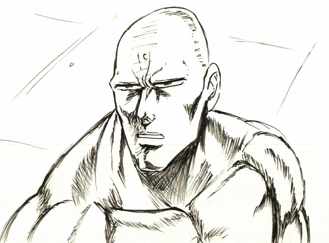 #男塾40周年なので過去絵40枚貼ってお祝い
(9～12)
塗ってないやつ。 