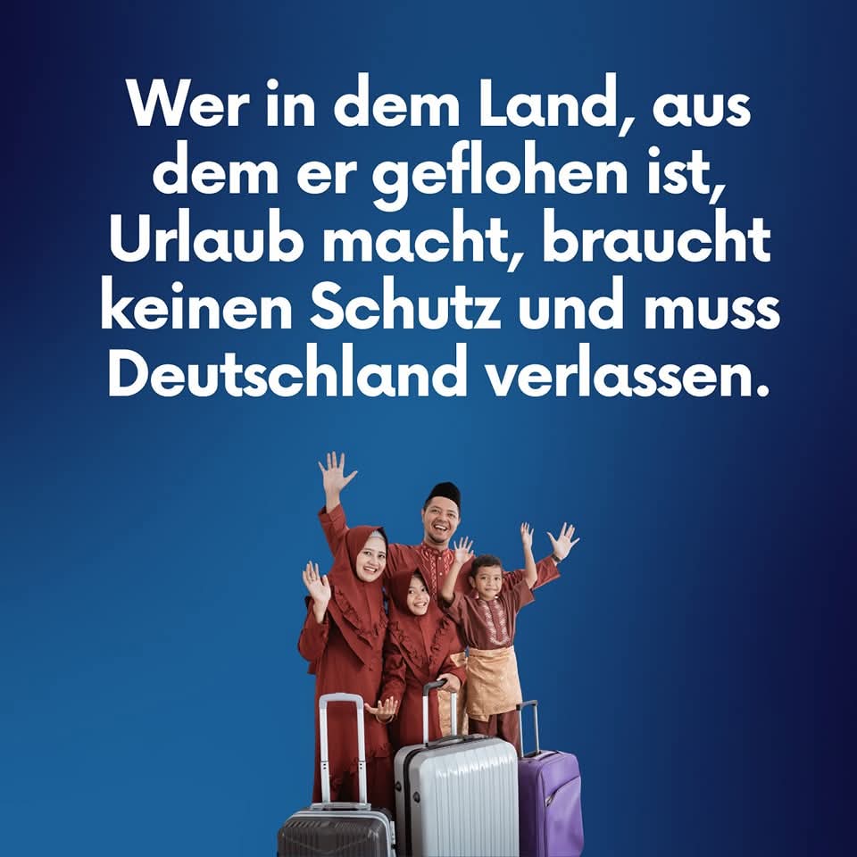 Und das sollte auch für unsere Syrischen Gäste seine Gültigkeit haben wenn sie in ihre Heimat fliegen dann sollen sie zupacken und ihr zu Hause wieder aufbauen fertig ist die Laube.