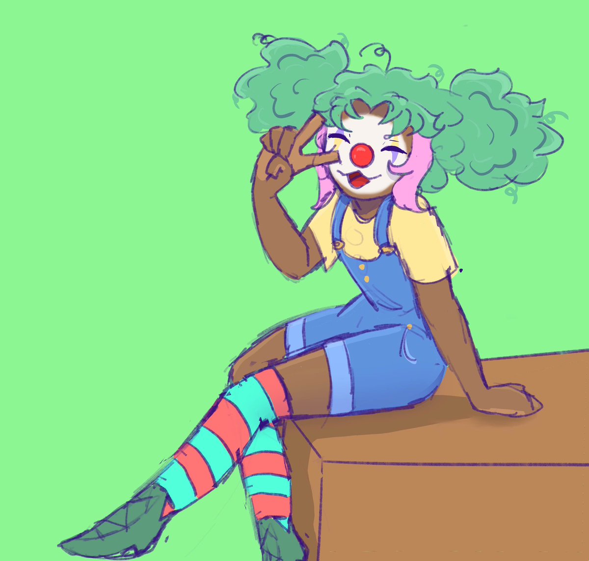 Wastedthyspace's tweet photo. Barnaby my stardew valley oc. I have been drawing her a lot recently. 
#originalcharacterart https://t.co/D4oDiJFJgu