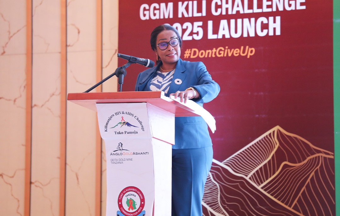 tacaidsinfo's tweet image. Dkt Catherine Joachim kaimu Mkurugenzi Mtendaji TACAIDS akizungumza wakati wa uzinduzi wa kampeni ya kupanda mlima Kilimanjaro &quot;Kili Challenge 2025&quot; jijini Dar es salaam