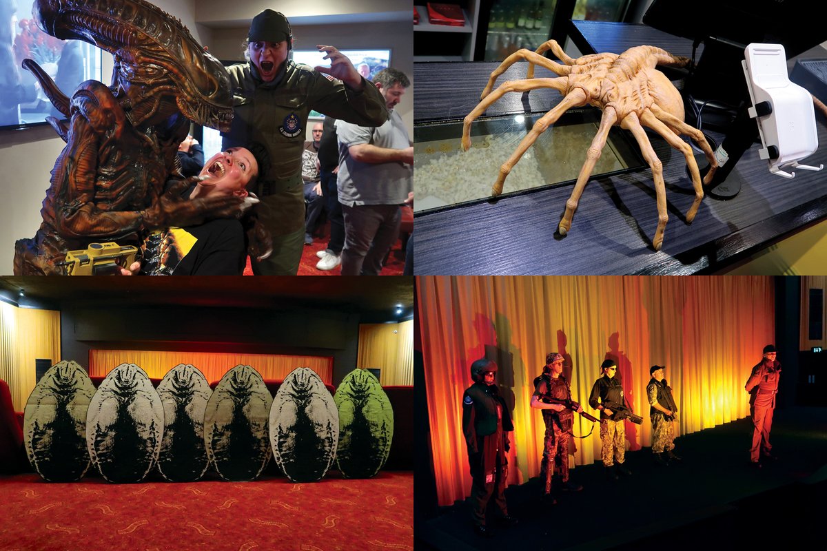 A big thank you to everyone who came along to our Alien &amp; Aliens screening at Savoy Nottingham last night - our first ever double bill! And HUGE thanks to the United Kingdom Colonial Marines for adding an extra layer of magic to the night! 🖤🧡