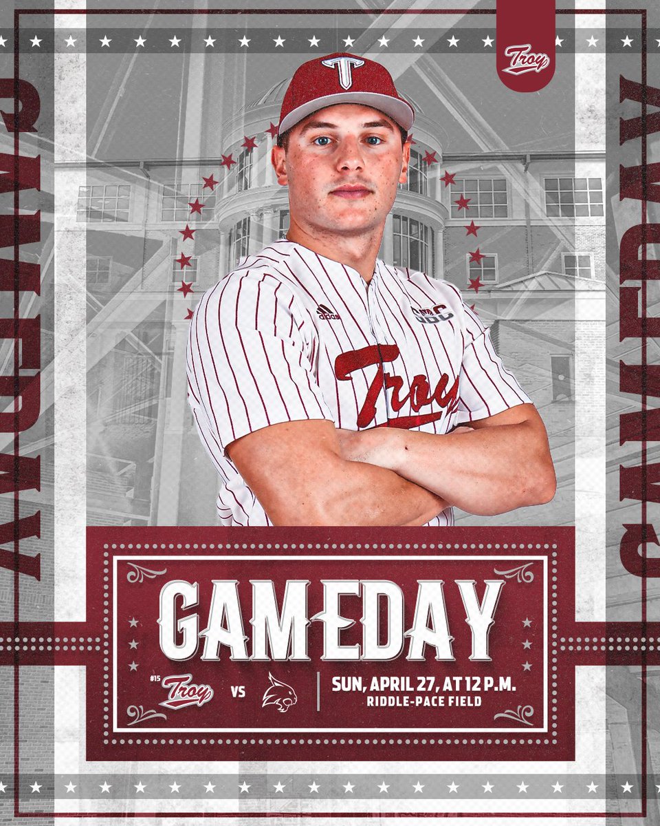 Game 👌 Loading...

🆚 » Texas State
📍 » Riddle-Pace Field
⏰ » 12 p.m.
📺 » gotroy.us/bzn
📻 » gotroy.us/yzl
📊 » gotroy.us/st9

#WTD | #OneTROY⚔️⚾️