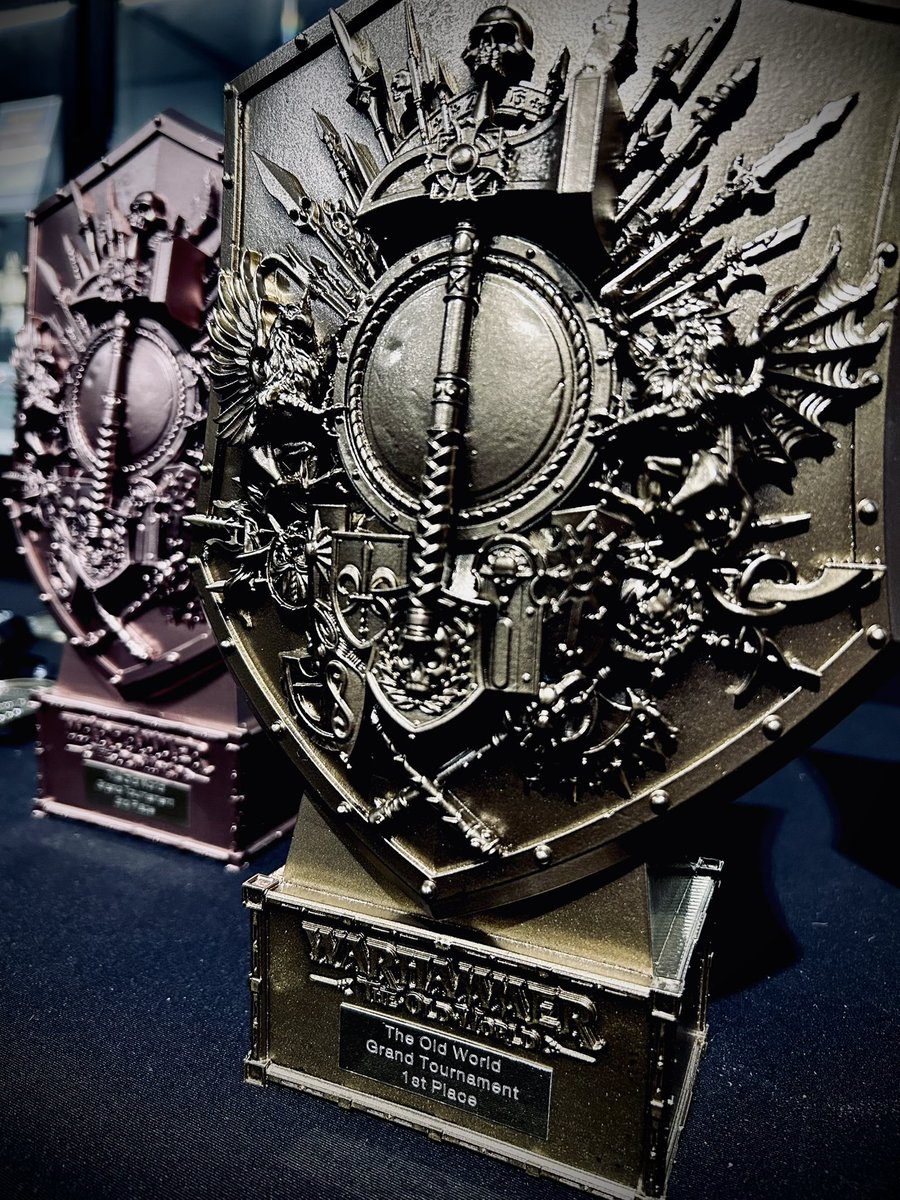 Old World trophy is up for grabs again this weekend at the Grand Tournament at #warhammerworld