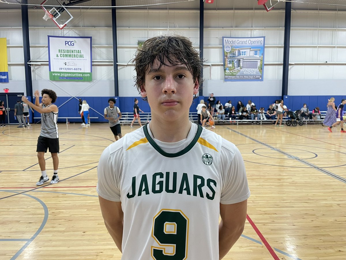 HoopSeenFL's tweet image. #FLJam Varsity: The Jupiter Jaguars advance to the next round in the championship bracket behind 23 points from Brandon Collum & 14 points from Zach Fleming