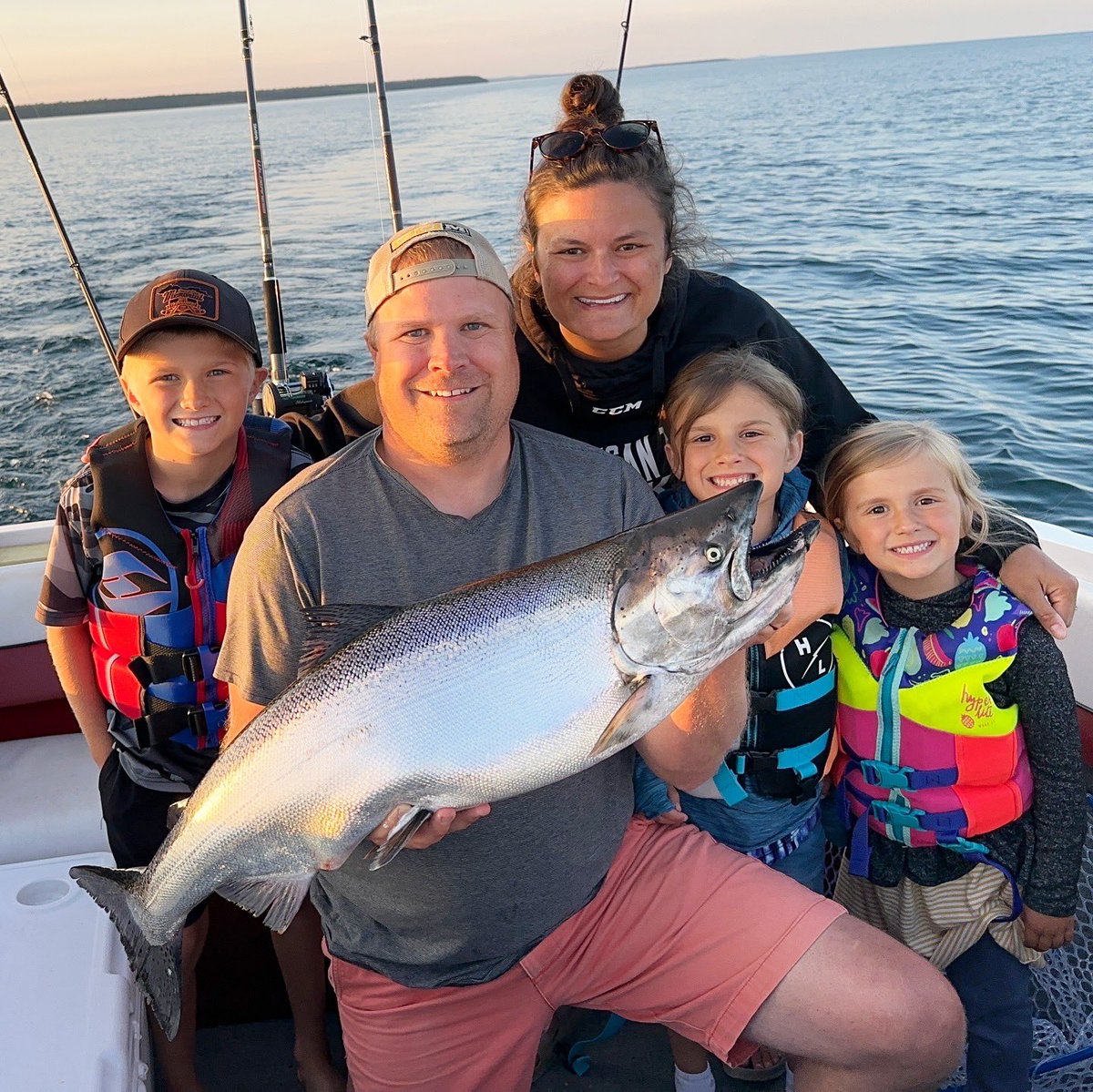 <a href="/BassProShops/">Bass Pro Shops</a> King salmon with the fam.