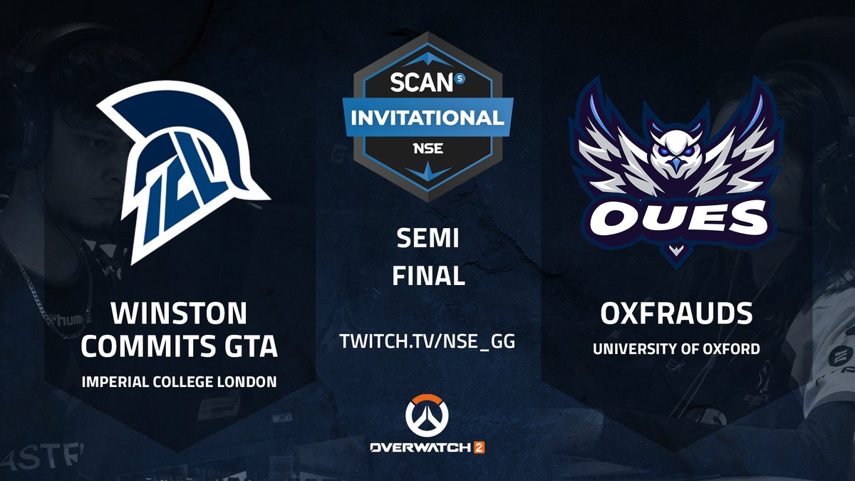 National Student Esports (@nse_gg) on Twitter photo π₯ We are now LIVE with our second series of the <a href="/ScanComputers/">Scan Computers</a> Invitational! Who's going to make the grand final?
βοΈ <a href="/ICL_GE/">Imperial Gaming and Esports</a> vs <a href="/esports_ou/">Oxford University Gaming and Esports Society</a>
ποΈ Casting: <a href="/Spectrioncasts/">Spectrion</a> & <a href="/EgdarTheRuiner/">Egdar</a>
π Don't miss out on some amazing viewer giveaways, tune in: twitch.tv/nse_gg π₯ We are now LIVE with our second series of the <a href="/ScanComputers/">Scan Computers</a> Invitational! Who's going to make the grand final?
βοΈ <a href="/ICL_GE/">Imperial Gaming and Esports</a> vs <a href="/esports_ou/">Oxford University Gaming and Esports Society</a>
ποΈ Casting: <a href="/Spectrioncasts/">Spectrion</a> & <a href="/EgdarTheRuiner/">Egdar</a>
π Don't miss out on some amazing viewer giveaways, tune in: twitch.tv/nse_gg