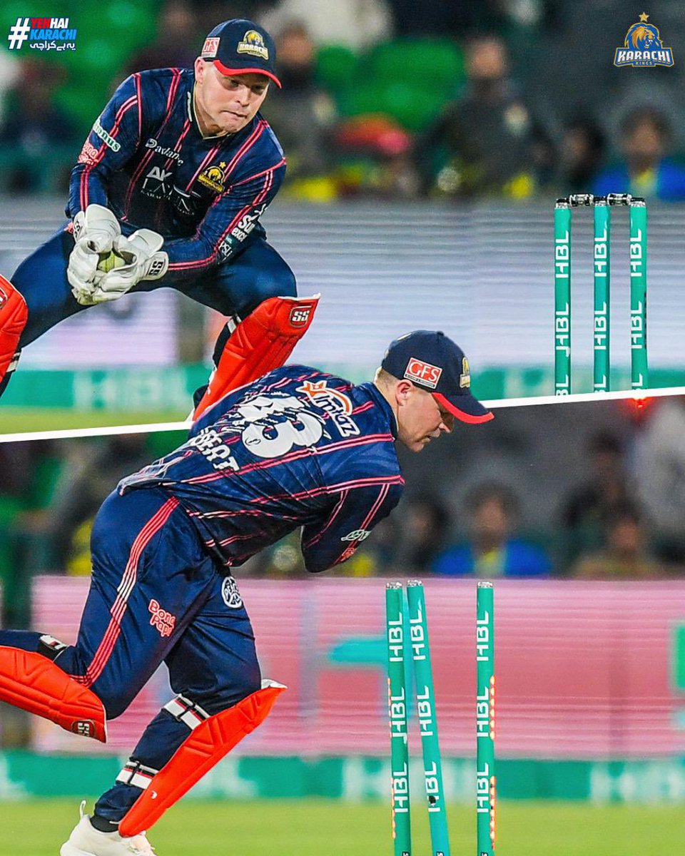 The Glovework Genius - Tim Seifert 🔥

#YehHaiKarachi | #KingsSquad | #KarachiKings