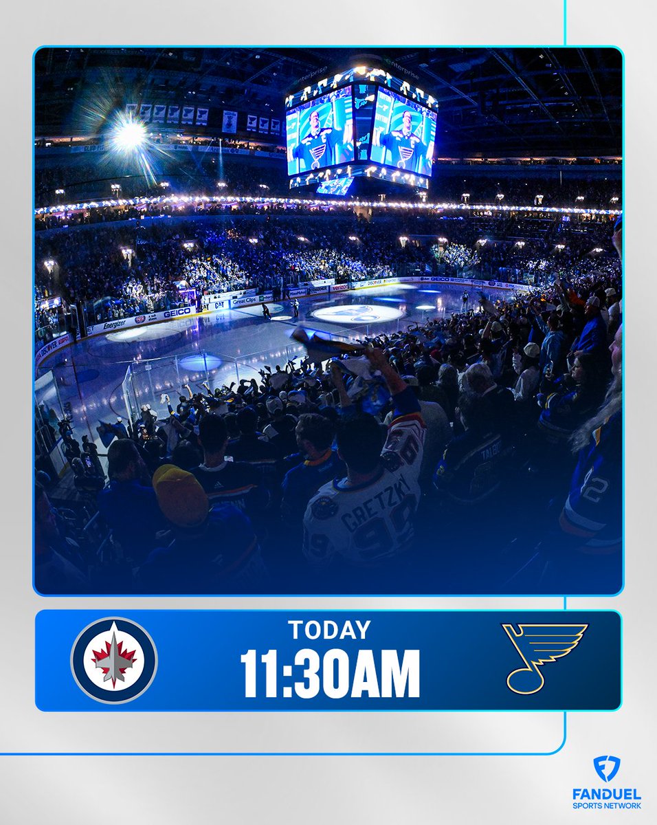 Wake up, it's GAMEDAY! 

The Blues look to protect home ice in Game 4. Pregame coverage starts at 11:30AM on FanDuel Sports Network. #WeAllBleedBlue