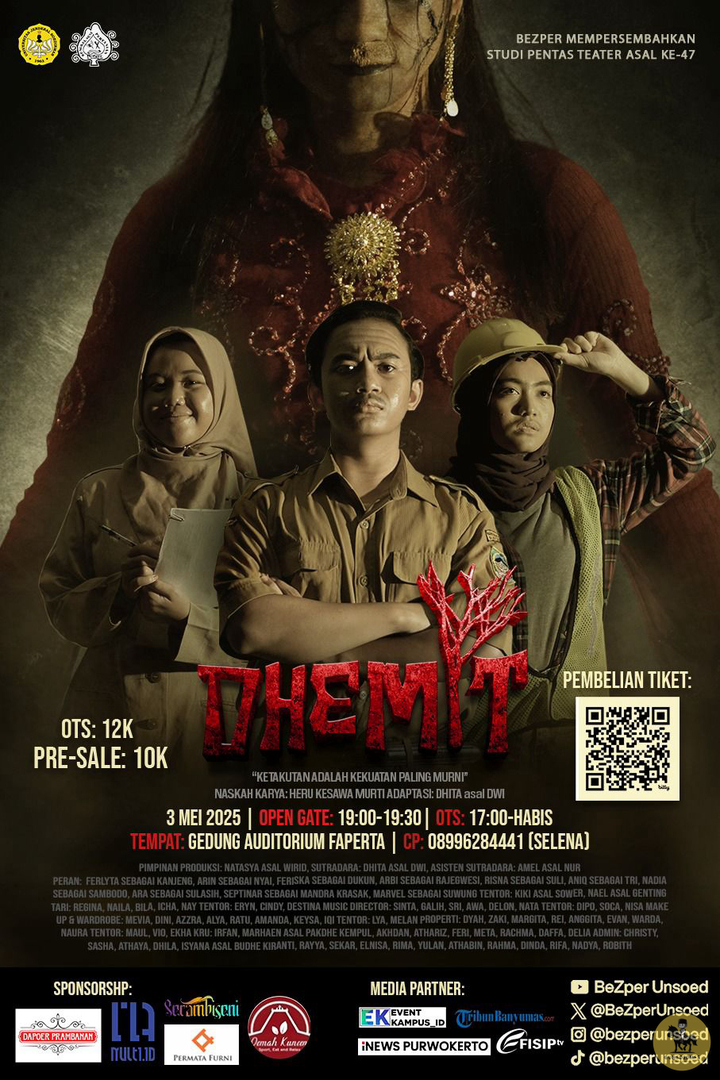 nonton pentas teater dari bezper yukk jends! tanggal 3 mei😼‼️ dijamin seru dan baguz polll