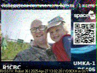 Got 3 of 5 #SSTV images from UMKA-1 over Bali, 2025-04-27.
In this images is photos from the winner of the Poetic Battle.
#RS40S #SpacePI <a href="/R4UAB/">R4UAB</a>