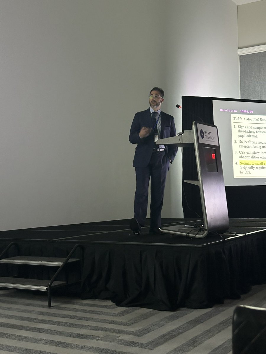 Charif Sidani, MD —&gt; Idiopathic Intracranial Hypertension and Imaging of Vasculitis, RCVS, and PRES. #radiology #neuroradiology #socrad2025 #radleader