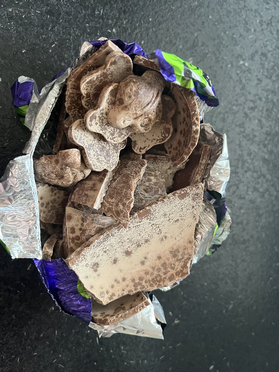 Tipz2002's tweet photo. Very disappointed with the @CadburyUK easter egg I purchased at @Morrisons https://t.co/VNvzP3uj0E