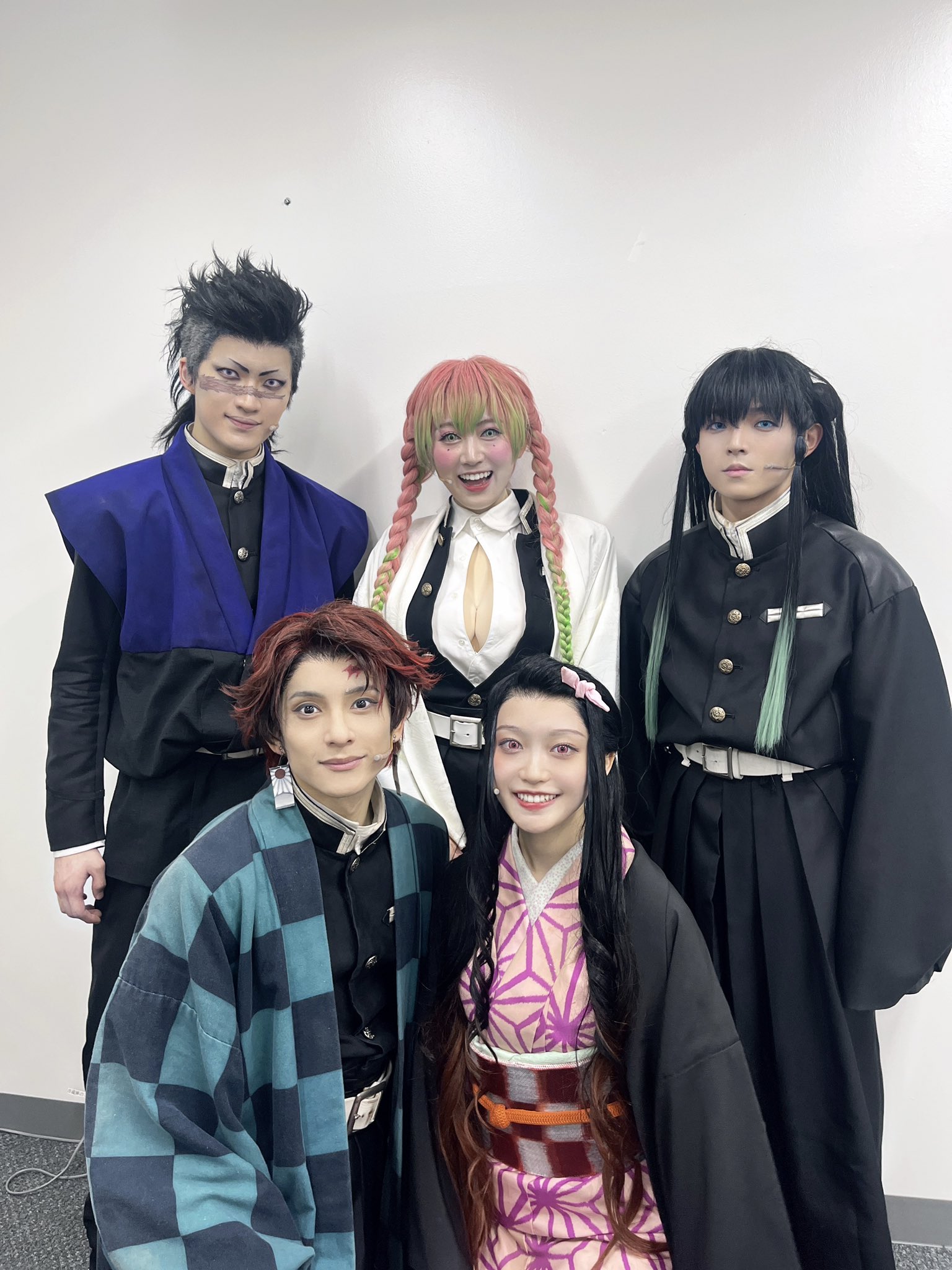 新品未使用/匿名配送/鬼滅の刃 歌舞伎 蜜璃 鬼滅の刃時透無一郎甘露寺蜜璃クリアファイル2枚セット刀鍛冶の