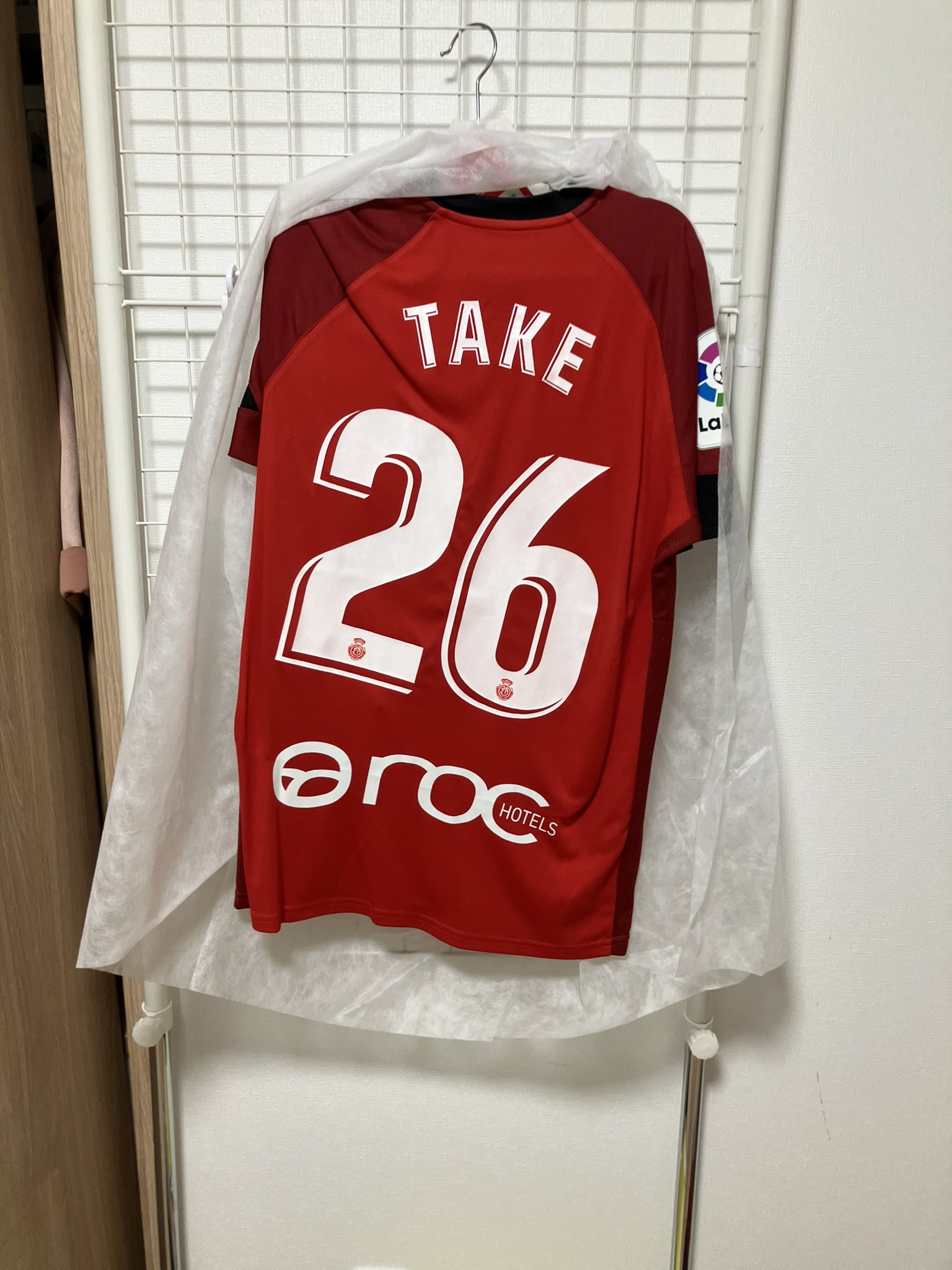 2枚セット 久保建英 マジョルカ ユニフォーム 久保建英 ユニフォーム マジョルカ 大人サイズS〜XL 21/22
