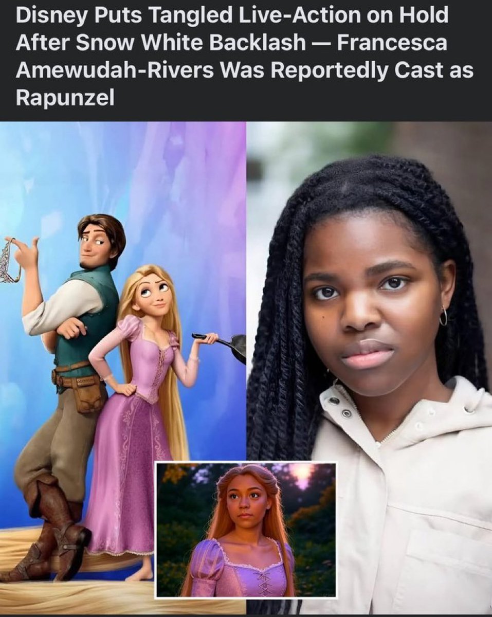 How can you have a Rapunzel who doesn't want you touching her hair?