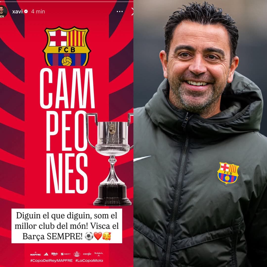 Saben quién convenció a Jules Koundé de venir al Barça en vez de al Chelsea? Saben quién pidió el fichaje de Íñigo? Saben quién apostó por Cubarsí, Lamine, Fermín? 
Gracias Xavi, gran parte de lo que vive el Barça hoy en día, es por ti, leyenda.