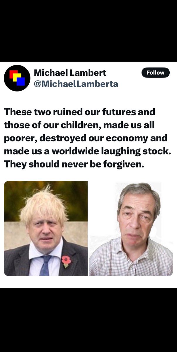 JennyJones1313's tweet photo. @williamnhutton When will theUK
hv the courage
2acknowledge

We’ve bn played by
Tory&amp; #RefUKltd donors

Only 37%voted lv
in undemocratic
flawed corrupted ref
where lvg SM&amp;CU
WASN’T spec

#ToryAndRWmediaBrexitCrime:
Those without dual cit
who aren’t rich
lost EUsec rights opps&amp;FOM
Unforgivable https://t.co/BGWrq8kyTB