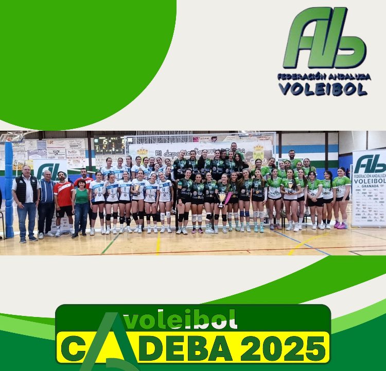 FAVB (@favb_) on Twitter photo ‼️‼️ PODIUM ‼️ ‼️
⭕️ CADEBA INFANTIL FEMENINO 2025 ⭕️
🏐 Campeonato de Andalucia de Clubes de Voleibol 🏐
<a href="/DeporteAND/">Andalucía es Deporte</a>
<a href="/TodovoleySpain/">Todovoley</a>
<a href="/SuperVoleySpain/">SuperVoley Spain</a> ‼️‼️ PODIUM ‼️ ‼️
⭕️ CADEBA INFANTIL FEMENINO 2025 ⭕️
🏐 Campeonato de Andalucia de Clubes de Voleibol 🏐
<a href="/DeporteAND/">Andalucía es Deporte</a>
<a href="/TodovoleySpain/">Todovoley</a>
<a href="/SuperVoleySpain/">SuperVoley Spain</a>