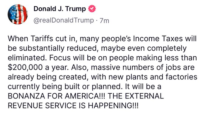 acnewsitics's tweet photo. Imagine thinking taxing Americans more at Walmart will let them pay less to the IRS. https://t.co/eBjPNMa0zE