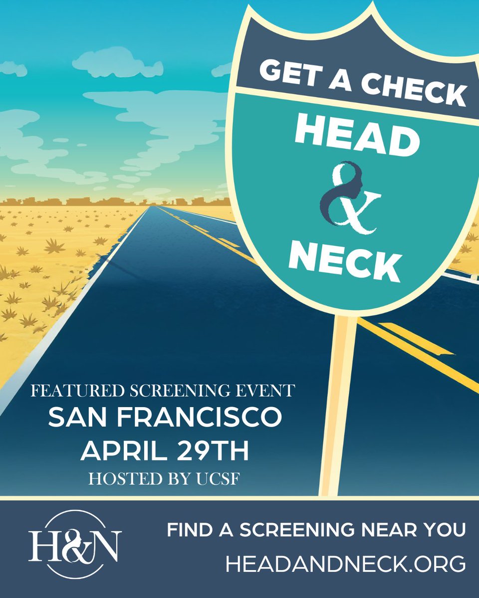 Persistent sore throat? Hoarseness? A lump in your neck that won’t go away?
These could be warning signs.
✔️ Get informed. Get checked.
🔗 Visit headandneck.org/events/map/ to find a screening near you 
🔗 For details on this featured screening visit:  headandneck.org/event/2025-ann…
