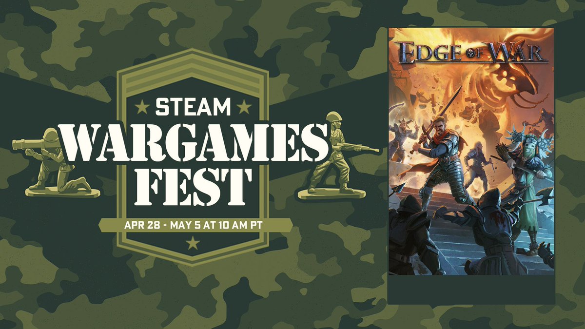 Edge of War joins the Steam Wargames Fest! 📅 

Explore the harsh, Finnish folklore-inspired Northlands and test your tactical might.

#WargamesFest #TurnBased