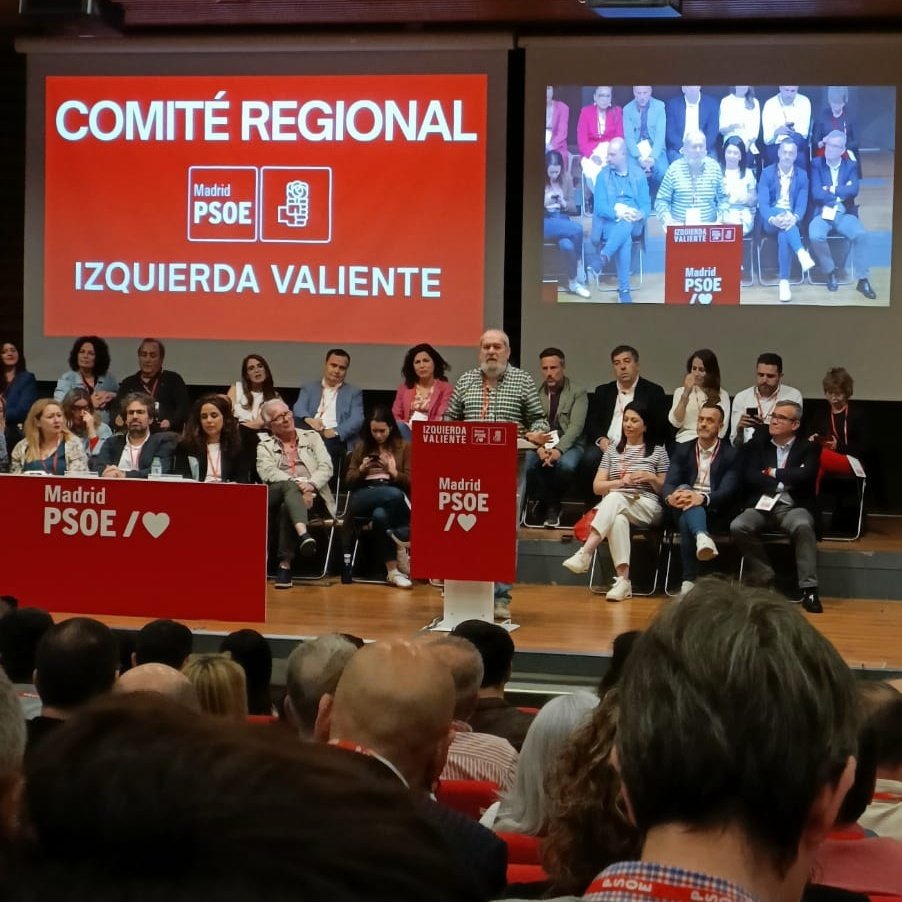 🌹Hoy se ha celebrado el primer Comité Regional del <a href="/psoe_m/">PSOE Madrid</a>. 

‼️Reafirmamos nuestra unidad e ilusión para impulsar el cambio que Madrid necesita.

💪🏽Con fuerza, trabajo y el compromiso de una #IzquierdaValiente, avanzamos hacia un Madrid más justo y solidario.