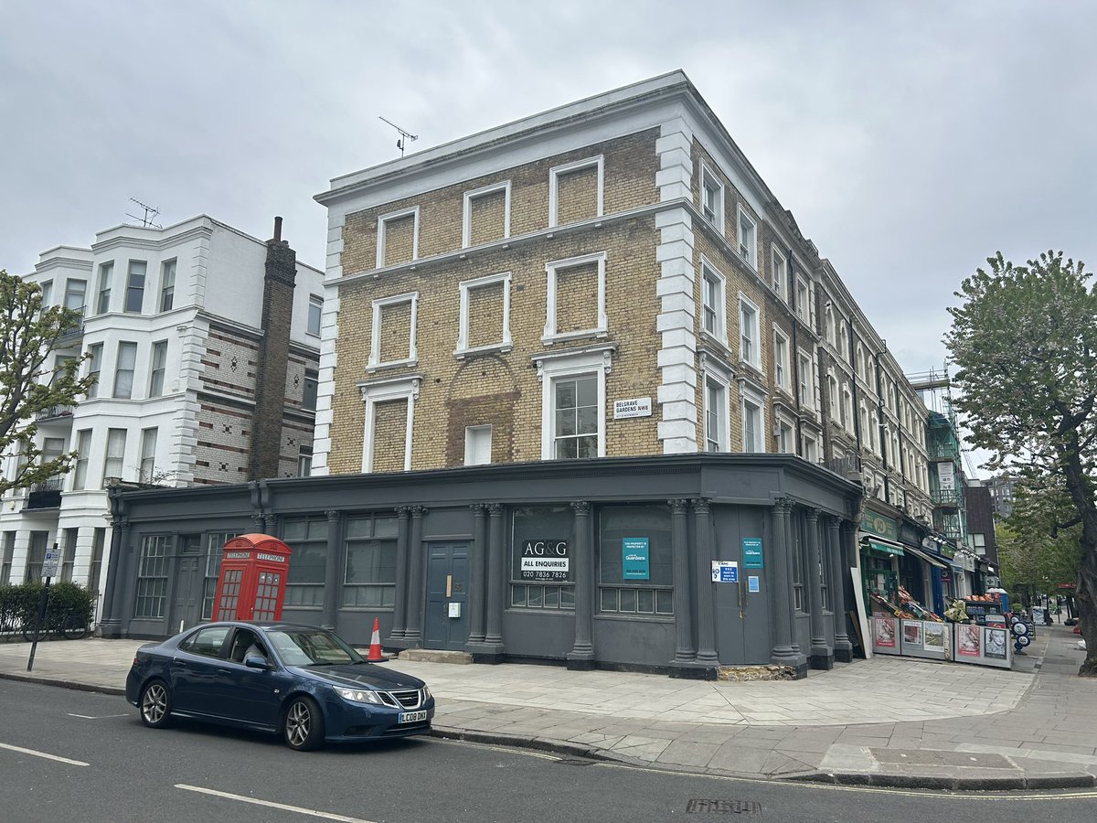 PubsSaving's tweet image. The former Salt House pub, once located at 63 Abbey Road #stjohnswood #nw8 A perfect location for a pub! Lease on the market! #closedpubs #saveourpubs #pubs #londonpubs