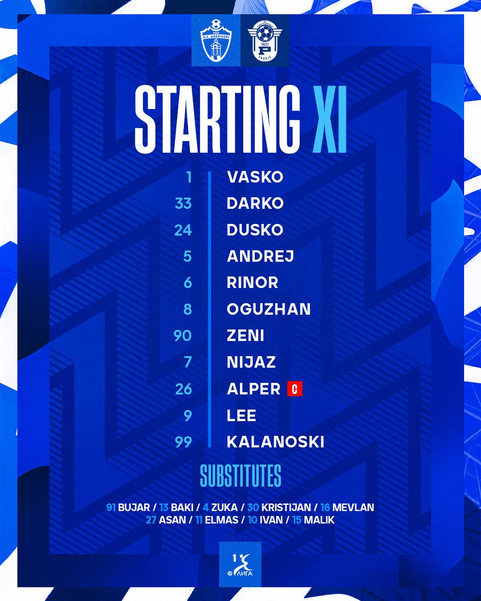 STARTING XI