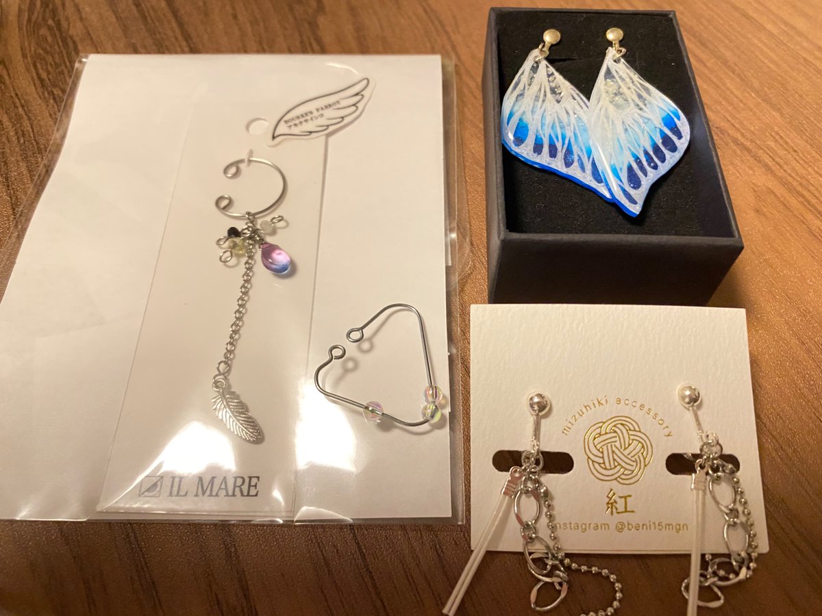 t_t_r_i_sun_'s tweet photo. #まるデザ #私のまるデザ 
まるデザ3でお迎えしたアクセサリーです！
お話できて楽しかったです！
素敵な作品をありがとうございます✨✨✨ https://t.co/15Erp7rBtw