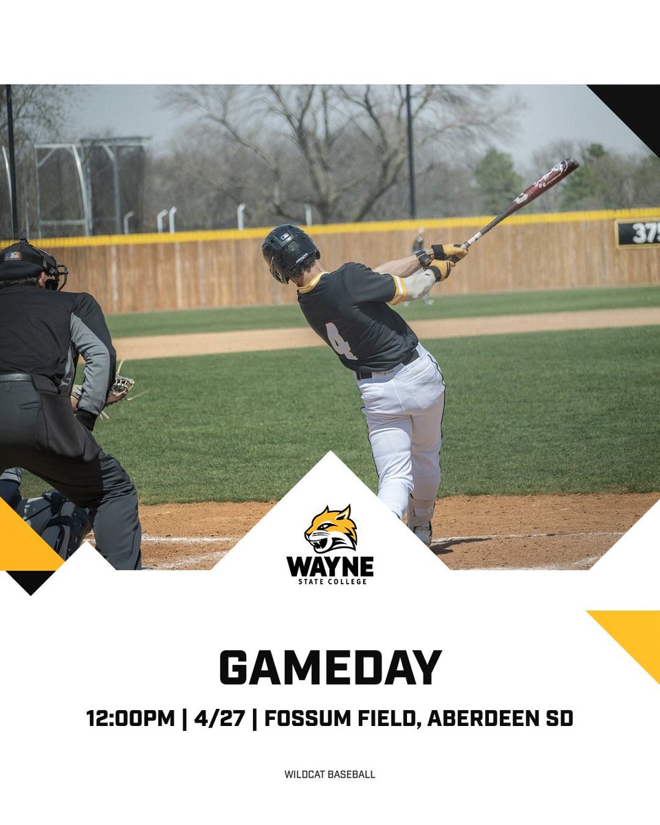GAMEDAY

🆚 Northern State
📍Fossum Field, Aberdeen SD
⌚️ 12:00pm
📺 NSIC Network