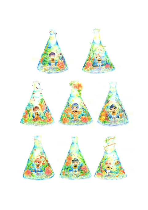 これのシリーズで青学と氷帝を描きたいなと思いつつ……あとbllでも描きたい…… 