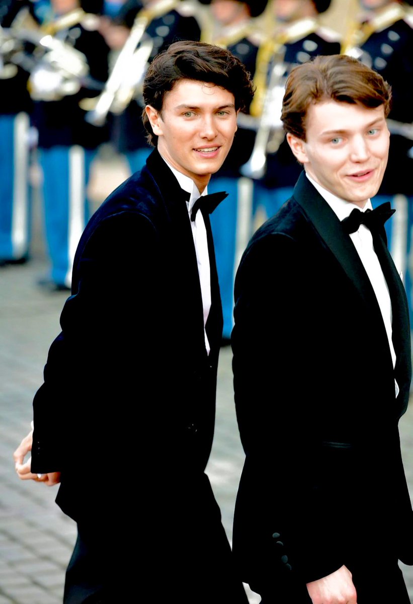royalchildren_'s tweet photo. #CountNikolai and #CountFelix of Monpezat attend a special gala performance on the occasion of Princess Isabella of Denmark's 18th birthday, on the Old Stage of The Royal Danish Theatre in Copenhagen, Denmark π -April 15th 2025.
.
π· : Tim Rooke/SIPA, Shutterstock & Dana Press. https://t.co/OStt3CeqUH