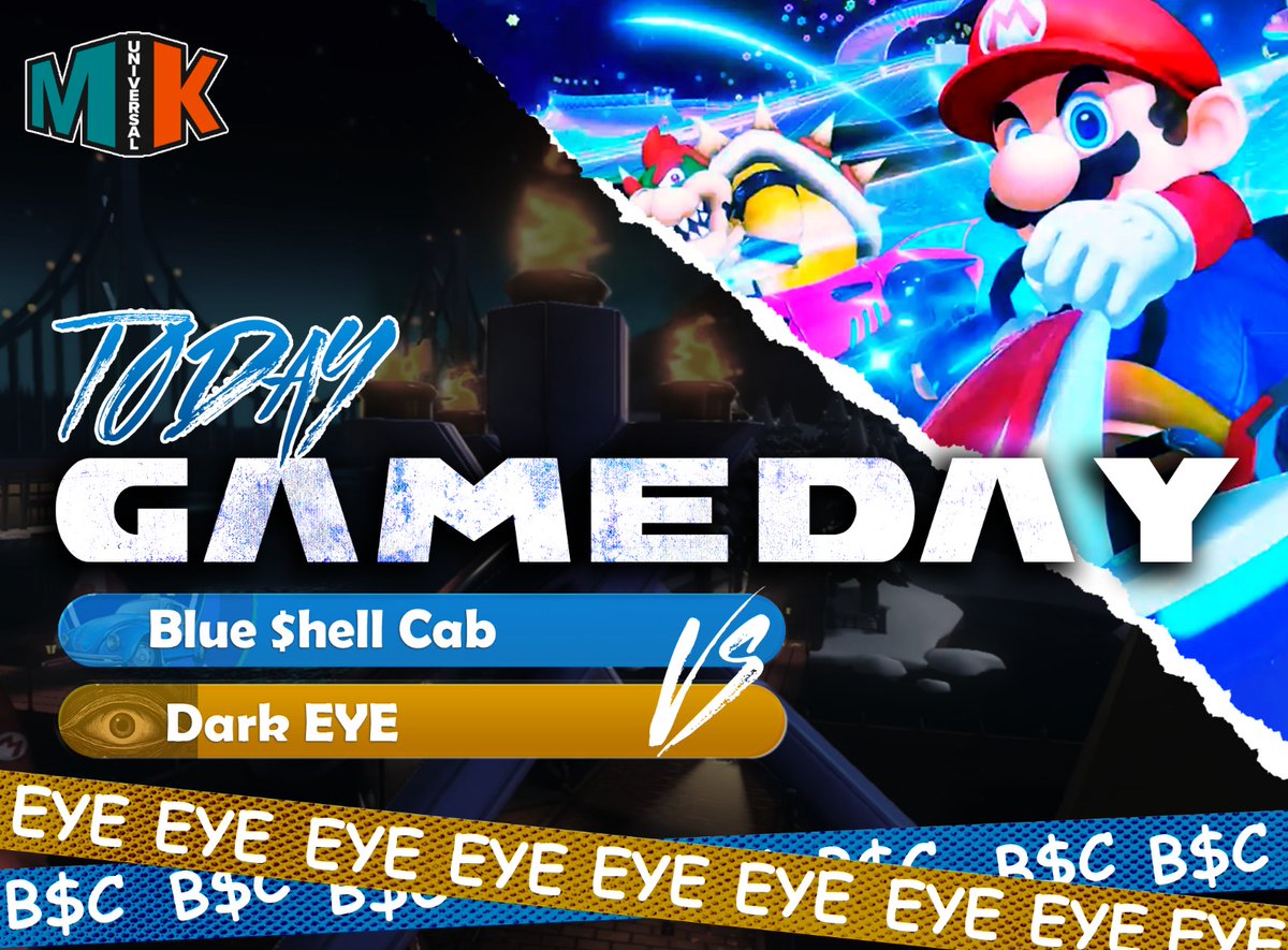 blueshellcab's tweet photo. Primer fase de la última MKU, después de mucho pensando si jugar la pero para despedir a #mariokart8deluxe iniciamos contra estos 3 teams

A partir de las 12pm en el canal
https://t.co/Ea2opEv70y

Los vemos en las pistas!!

#eSports #Mexico #nintendo #gaming https://t.co/4lVEBm9GHS