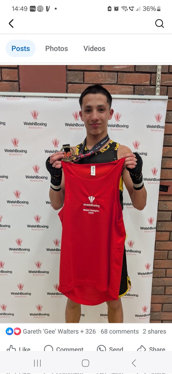 Mr Howells (@ygt_mr_howells) on Twitter photo Huge congratulations to Cole Pikulski who was crowned Welsh Boxing Champion for the 4th time this weekend, this time in the 52kg category. Well done to Cole and coach dad, testament to talent and dedication 👏
<a href="/Tredegar_PE/">TCS PE Department</a> <a href="/YGTredegarCS/">Ysgol Gyfun Tredegar</a> Huge congratulations to Cole Pikulski who was crowned Welsh Boxing Champion for the 4th time this weekend, this time in the 52kg category. Well done to Cole and coach dad, testament to talent and dedication 👏
<a href="/Tredegar_PE/">TCS PE Department</a> <a href="/YGTredegarCS/">Ysgol Gyfun Tredegar</a>
