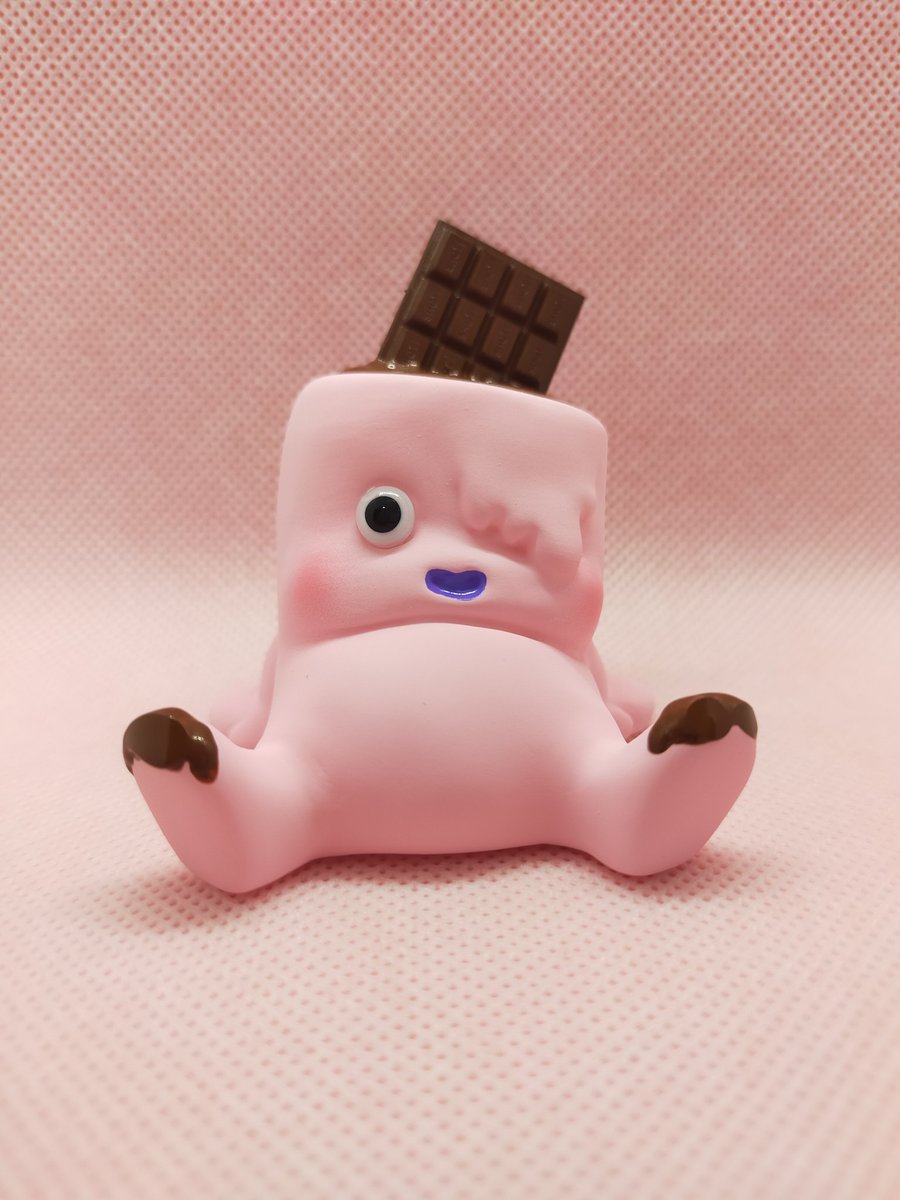 リビングデッドマシュマロ チョコマーブル クリーム&アイストッピング