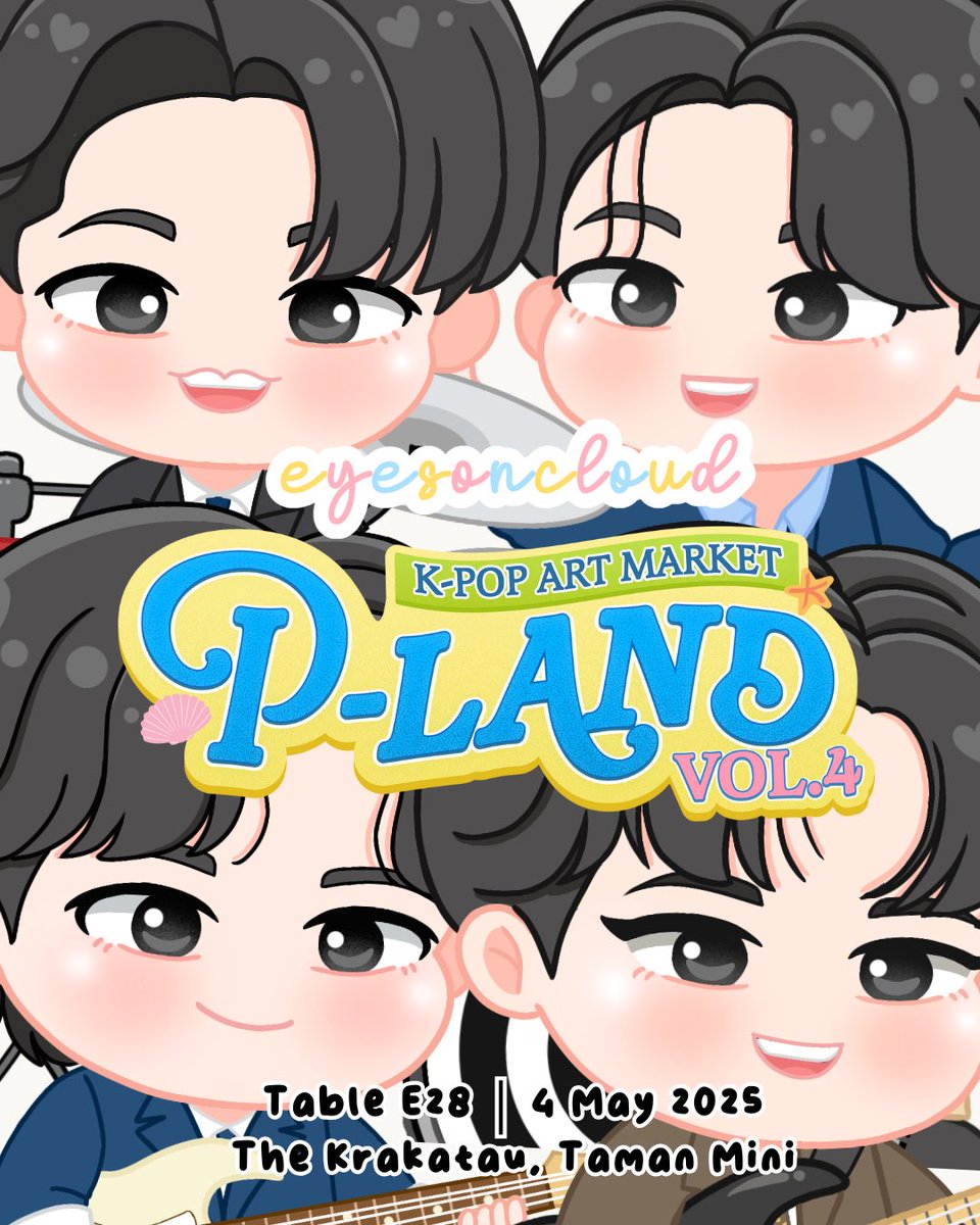 eyesoncloud's tweet photo. guys ayo mampir ke @plandartmarket 

📍Table E28 
4 Mei 2025
The Krakatau, Taman Mini 

#PLANDVol4 #PLANDVol4_Catalogue #PLANDVol4_day6 #PLANDVol4_woodz
#PLANDVol4_TXT #PLANDVol4_ASTRO https://t.co/wxpxEItcXE