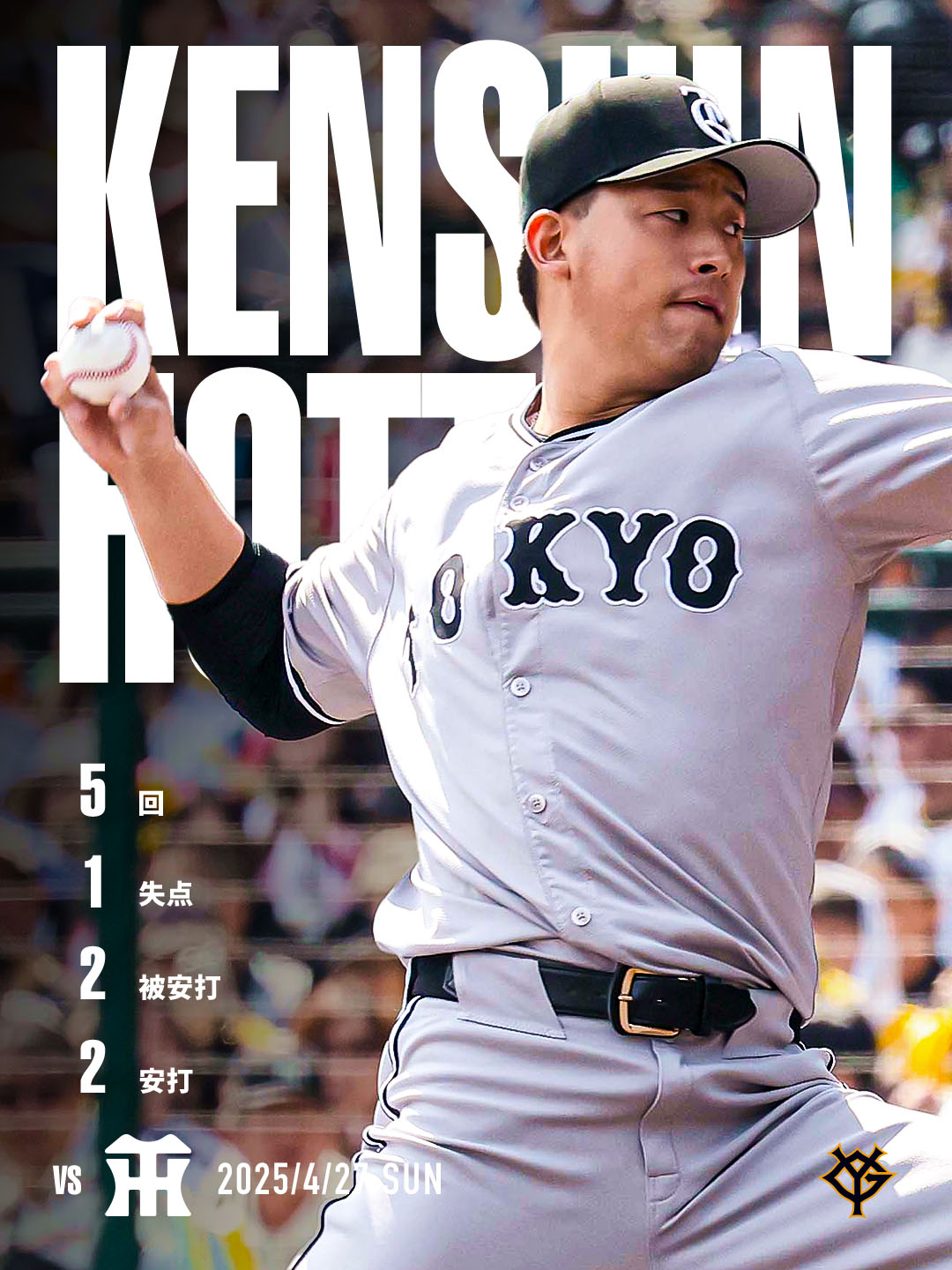 読売ジャイアンツ　堀田賢慎　ユニフォーム 読売ジャイアンツ 堀田賢慎 ユニフォーム