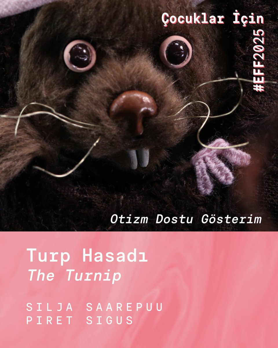 engelsizff's tweet image. While the villagers are busy growing vegetables, what’s really happening underground? “The Turnip”, directed by Silja Saarepuu and Piret Sigus, offers a unique take on a Slavic folk tale, exploring themes of ownership and cooperation. Catch it in our #ForChildren selection!