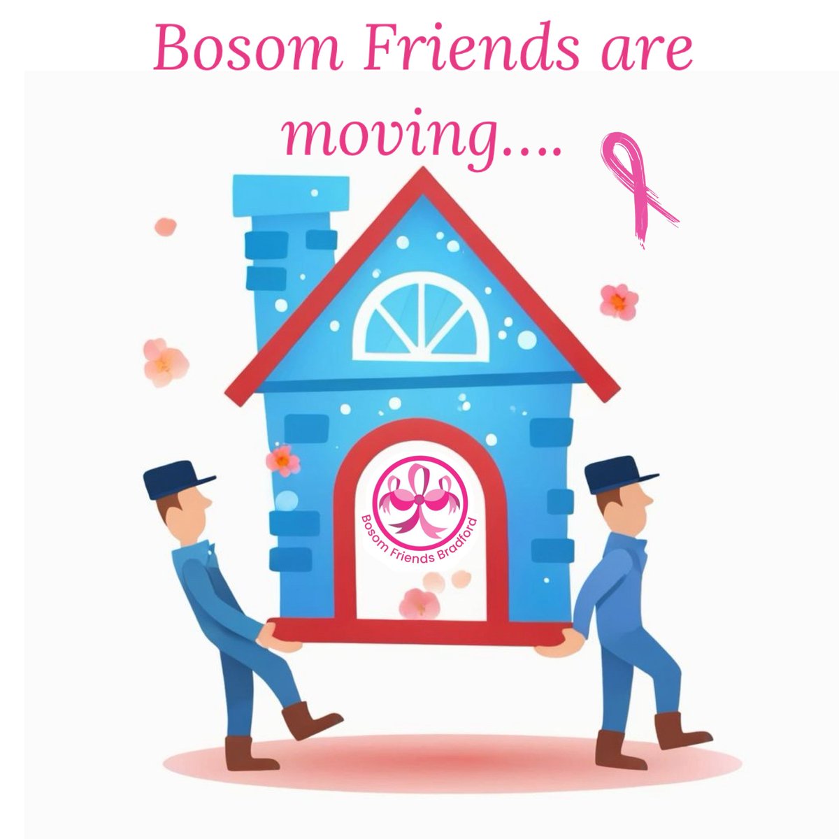 In light of Cancer Support's impending relocation, we have decided to rent a church hall for the upcoming meetings while they get ready to pack up and move.  
For our May &amp; June social evenings, 
Our temporary meeting venue will be 
St Martins Church
Haworth Rd 
Bradford 
BD9 6LL