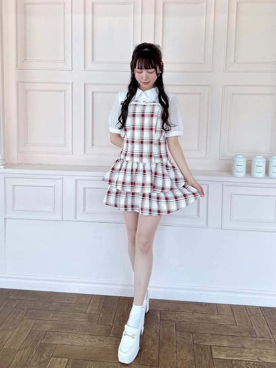 evelyn池袋 ♡HOT ITEM♡ #ドッキングティアードop ¥9,800 シャツと