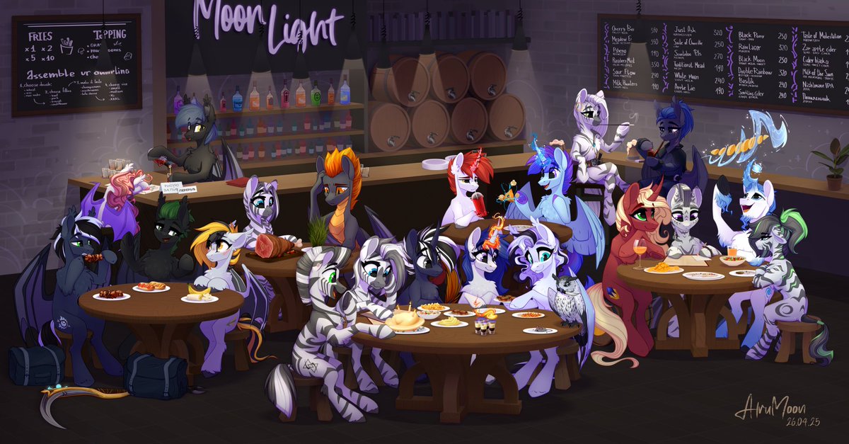 AlruMoon's tweet image. The biggest commission! (At least for now)
Please repost as much as possible, I tried very hard on this commission
#mlp #art #cmm