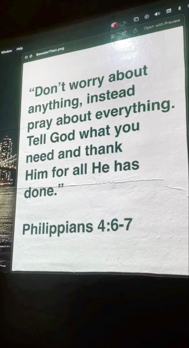 Philippians 4:6-7