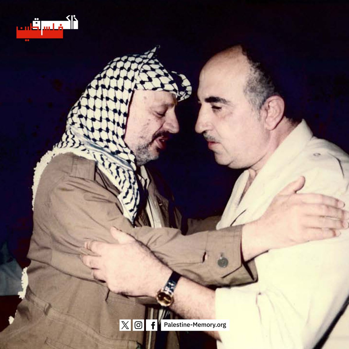 صلاح خلف (1933–1991)، هو أحد أبرز قادة حركة فتح ومنظمة التحرير الفلسطينية. وُلد في يافا وعاش نكبة عام 1948، إذ لجأ مع عائلته إلى غزة، ثم أكمل دراسته الجامعية في مصر. شارك في تأسيس حركة فتح، وأدى دورًا محوريًا في بناء الأجهزة الأمنية والتنظيم السياسي الفلسطيني. #ذاكرة_فلسطين