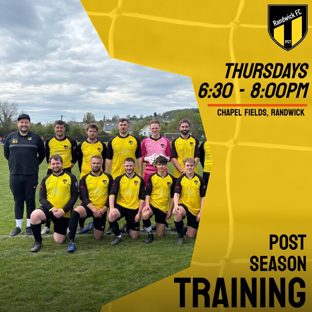 Our FA qualified coaches are running training for the next few weeks ⚽️

If you’re looking to get back into football, for a new challenge, or even to have a taste of men’s football for the first time, we’d love to welcome you along 🟡⚫️

Come along on Thursday or message us 📲
