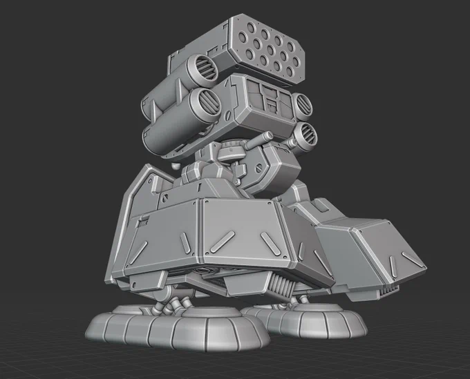 Mostly figured out all the cosmetics. Finally at the point of getting the fittings for assembly in place!Of course I'm sure I'll tweak tons of little area in the process  #armoredcore  #アーマードコア 