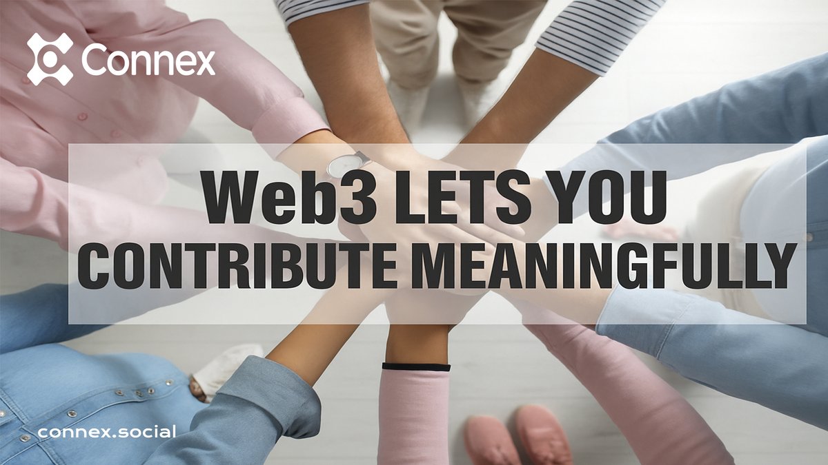 Connex (@connexsocial) on Twitter photo π #Web3 lets YOU contribute meaningfullyβright now.
π The brightest minds are ditching FANG for crypto & DAOs. But whereβs the decentralized job hub?
β¨ #Connex is here! π Upload your CV, link on-chain creds & connect with top crypto firms & DAOs. π #Web3 lets YOU contribute meaningfullyβright now.
π The brightest minds are ditching FANG for crypto & DAOs. But whereβs the decentralized job hub?
β¨ #Connex is here! π Upload your CV, link on-chain creds & connect with top crypto firms & DAOs.