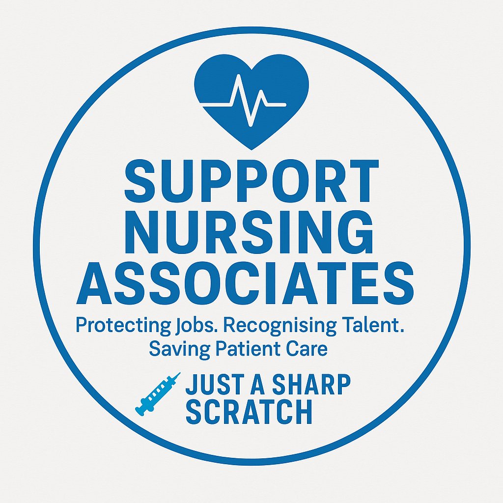 Just a sharp scratch (@sh4rp_scratch) on Twitter photo Day 1 of 15 — Countdown to Change has started!
We’re fighting to protect the future of Nursing Associates and NHS patient care.
Follow <a href="/just/">JUST water</a>.a.sharp.scra on TikTok.
Learn more: justasharpscratch.com
#SupportNursingAssociates #CountdownToChange #NHS #HealthcareWorkers Day 1 of 15 — Countdown to Change has started!
We’re fighting to protect the future of Nursing Associates and NHS patient care.
Follow <a href="/just/">JUST water</a>.a.sharp.scra on TikTok.
Learn more: justasharpscratch.com
#SupportNursingAssociates #CountdownToChange #NHS #HealthcareWorkers