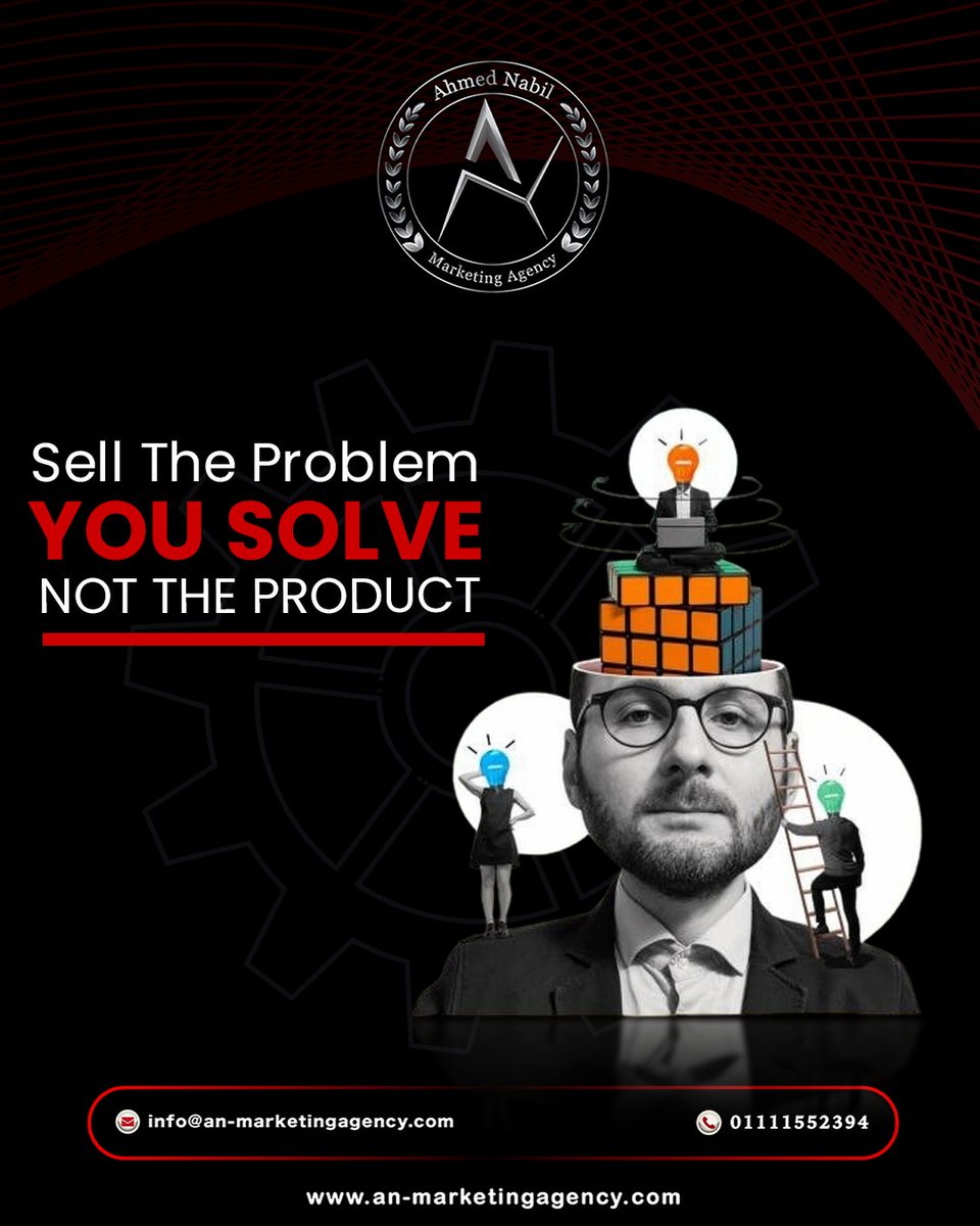 a_nagency's tweet image. Great marketing isn’t about pushing products. It’s about showing how you can solve your customers’ problems🎯⚙️
What’s the solution you’re offering?🤔
📌 Contact us now
📞 01111552394
📧 info@an-marketingagency.com
🌐 an-marketingagency.com
#SolveTheProblem #problemsolving