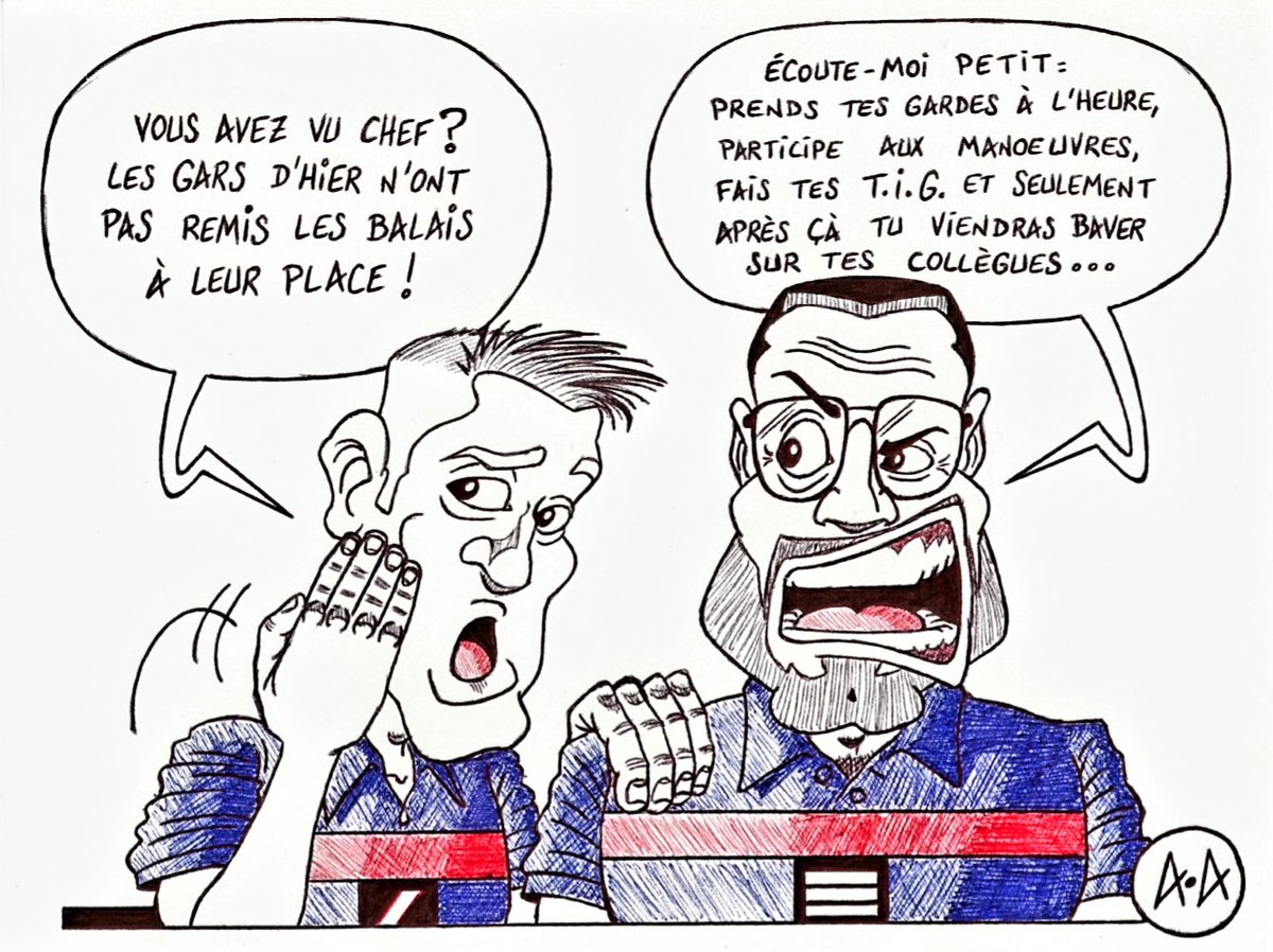 "Fais ce que je dis, pas ce que je fais..." 🤫

Suivez <a href="/AARTnold/">AART-nøld Illustrations</a> pour d'autres dessins d'humour #Pompier 😉

#SapeurPompier #SapeursPompiers #Pompiers #Pomplard #Pomplards #Caserne #Dessin #DessinDuJour #BandeDessinée #BD #Dessiner #JourDeGarde #PenserAutrement #PensezAutrement