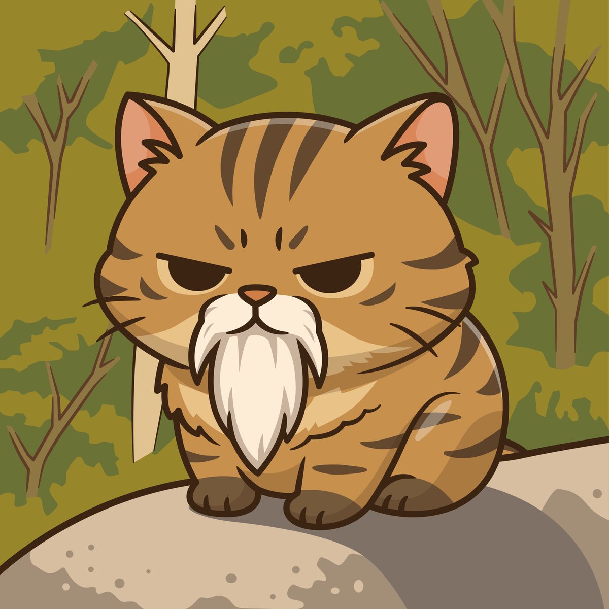 catalystvibes's tweet photo. Master Shifu Cat🐱

"Wisdom is knowing when to fight... and when to nap"

#cat #mastercat #kungfucat #catart #illustration #meme #funnycat https://t.co/KgJpAPpK3T
